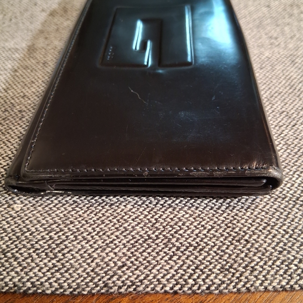 Gucci Glossy Black Clutch - Picture 4 of 16